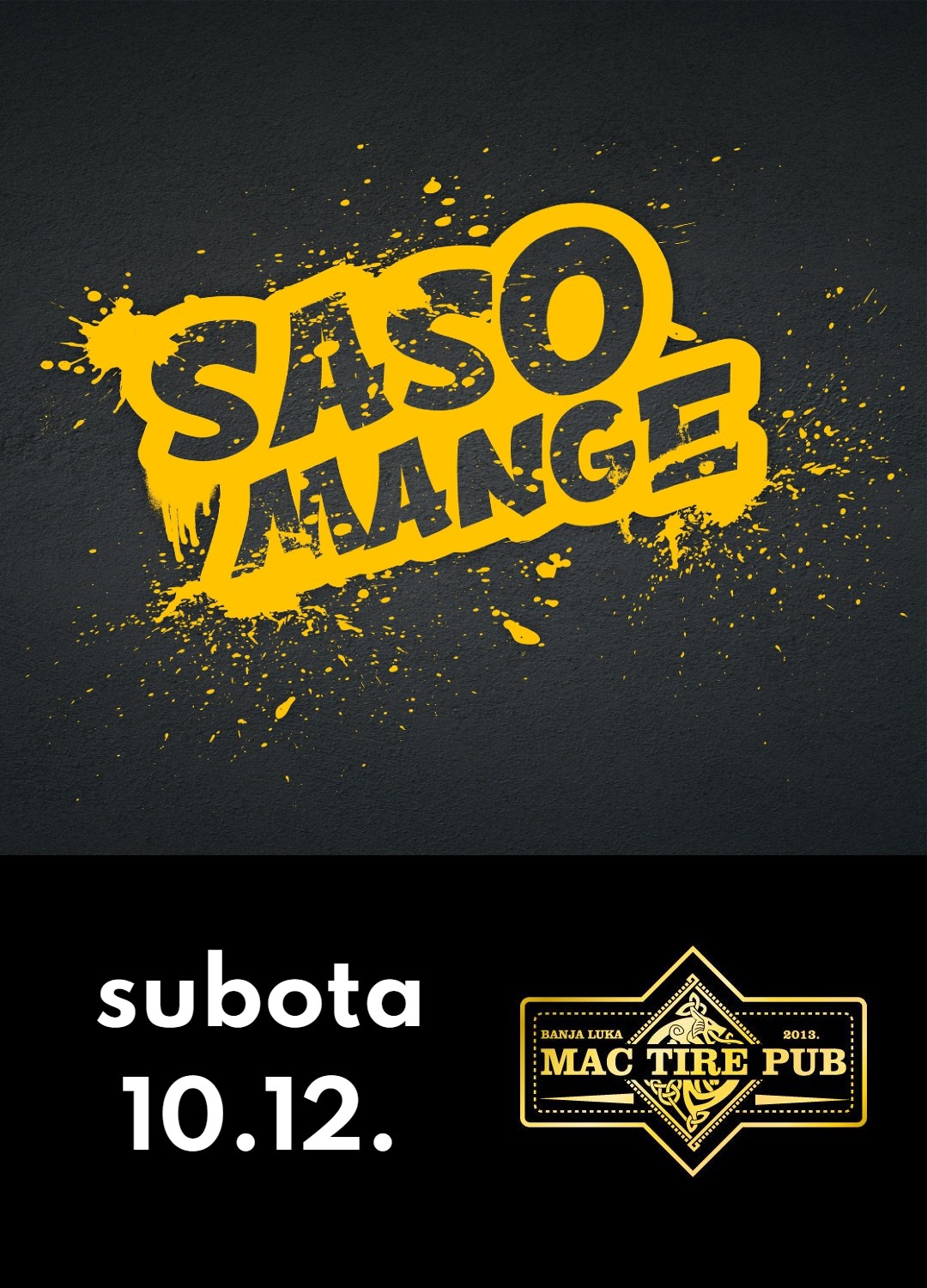 Saso Mange Mac Tire pub