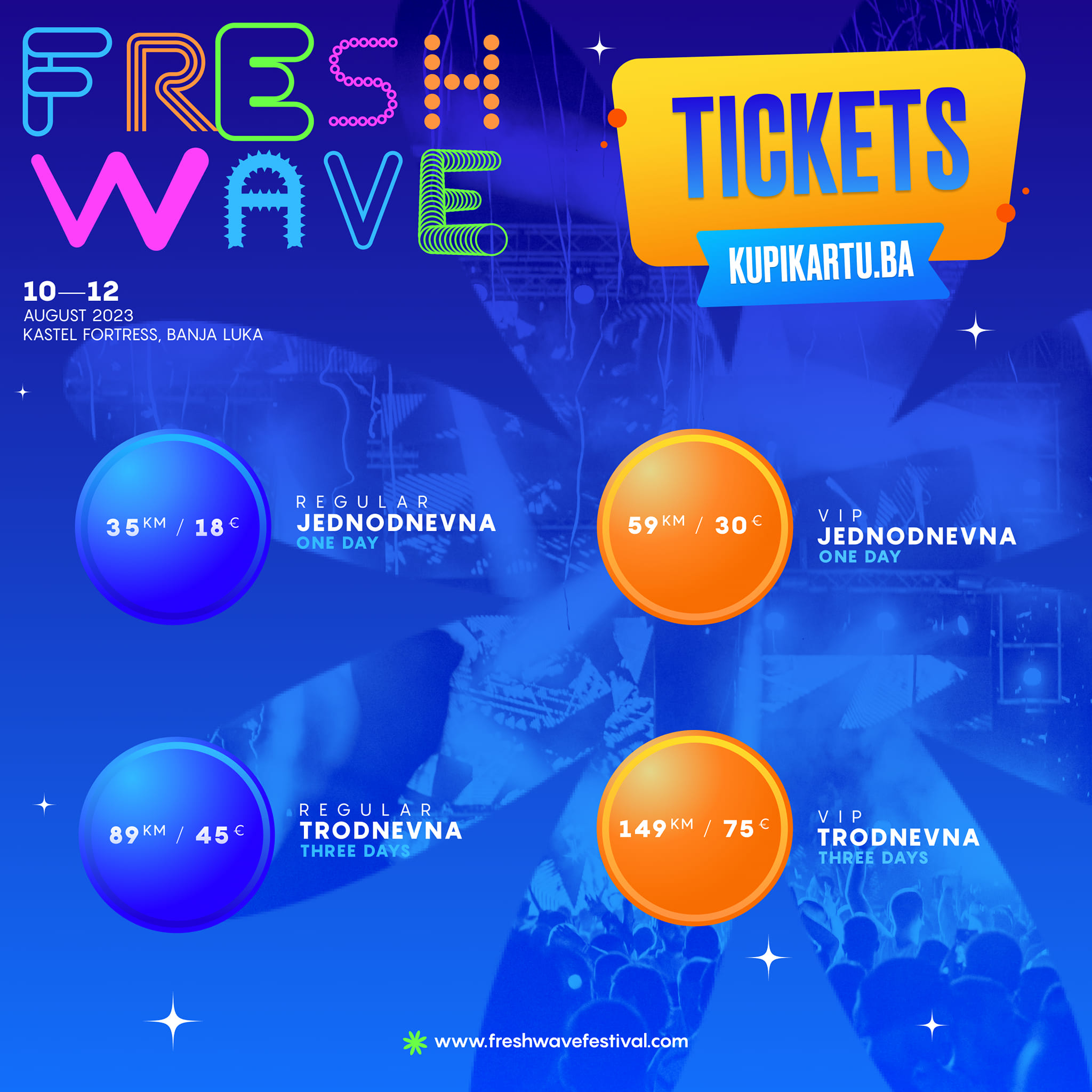 FreshWave Festival tickets