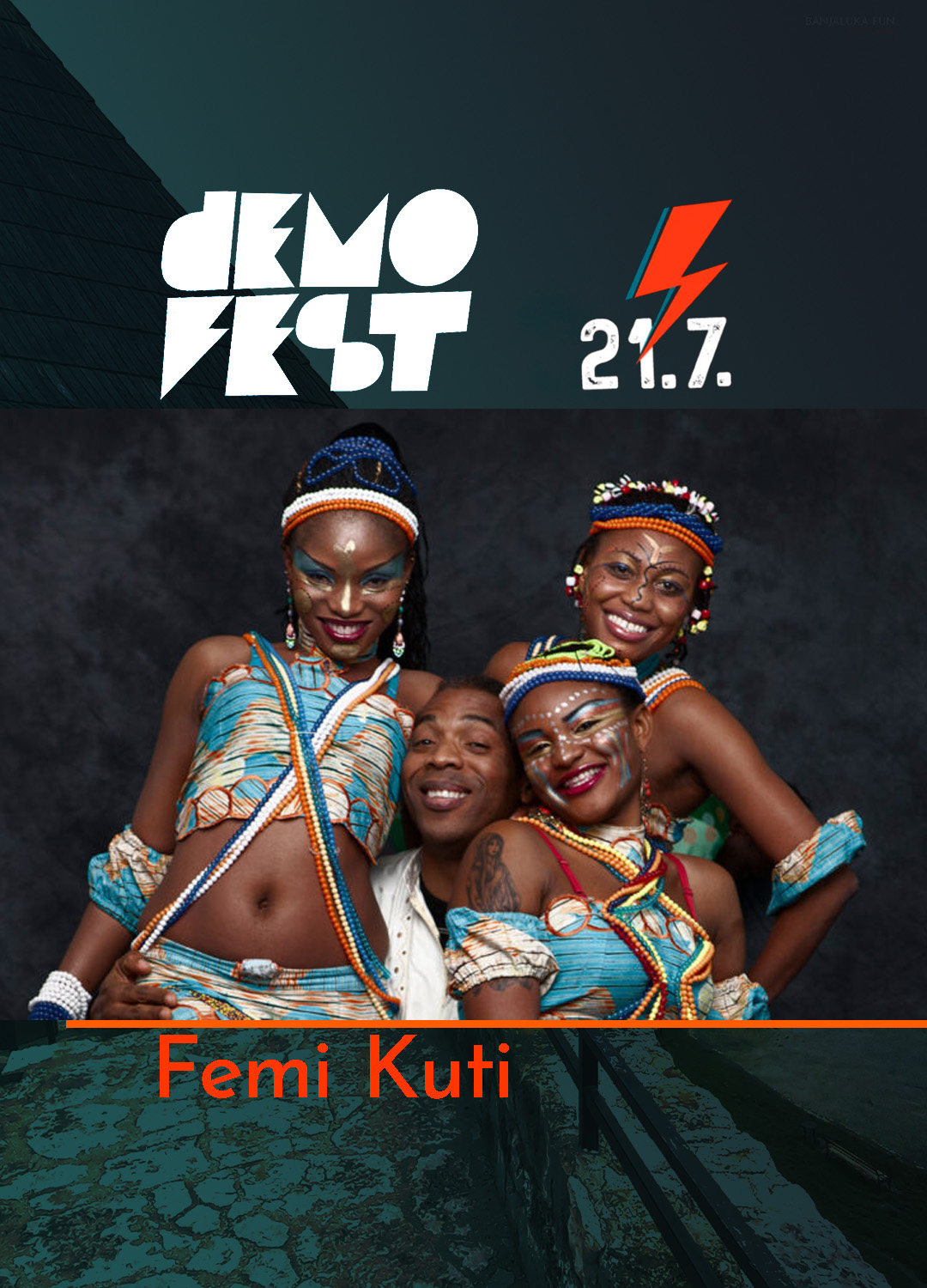 Femi Kuti Demofest 2023 Kastel