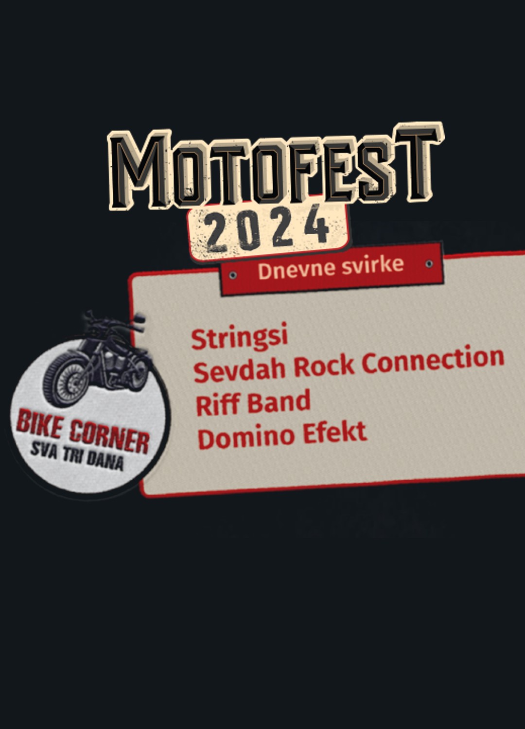 Moto Fest 2024 dnevne svirke