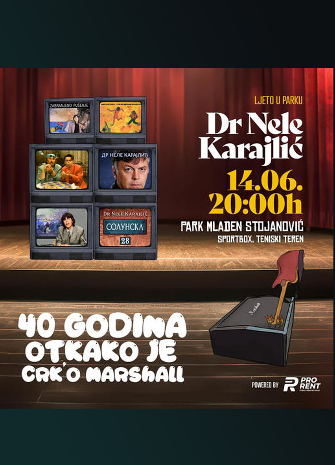 dr Nele Karajlić Banja Luka koncerti 2024