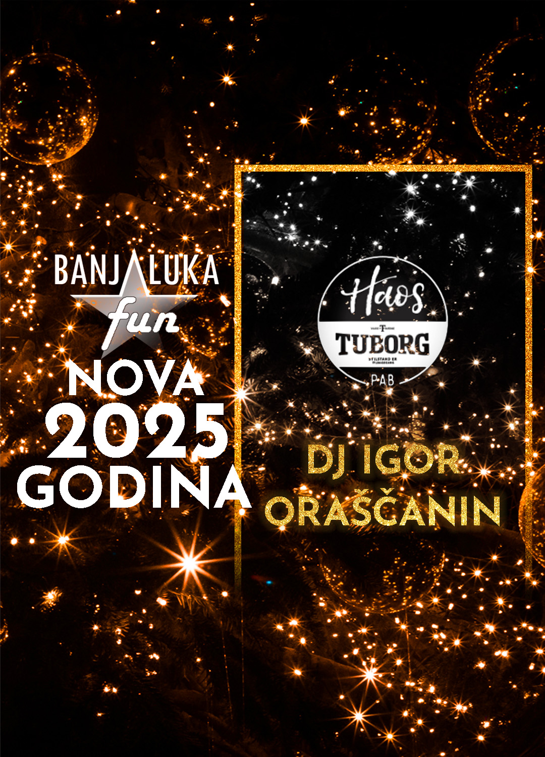 Nova godina Banja Luka Haos pub